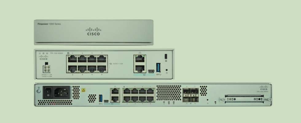 Cisco Firepower 1000 系列